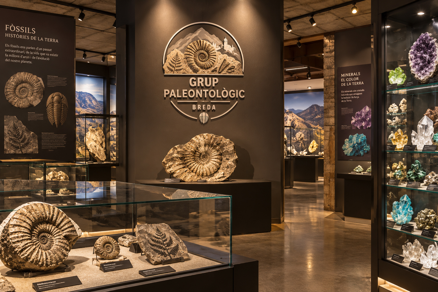 Paisatge rocós que mostra les capes de la Terra